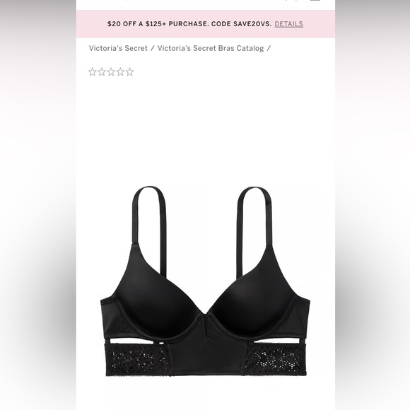 VICTORIA SECRET VERY SEXY LONG LINE DEEP PLUNGE BRA - Picture 5 of 8